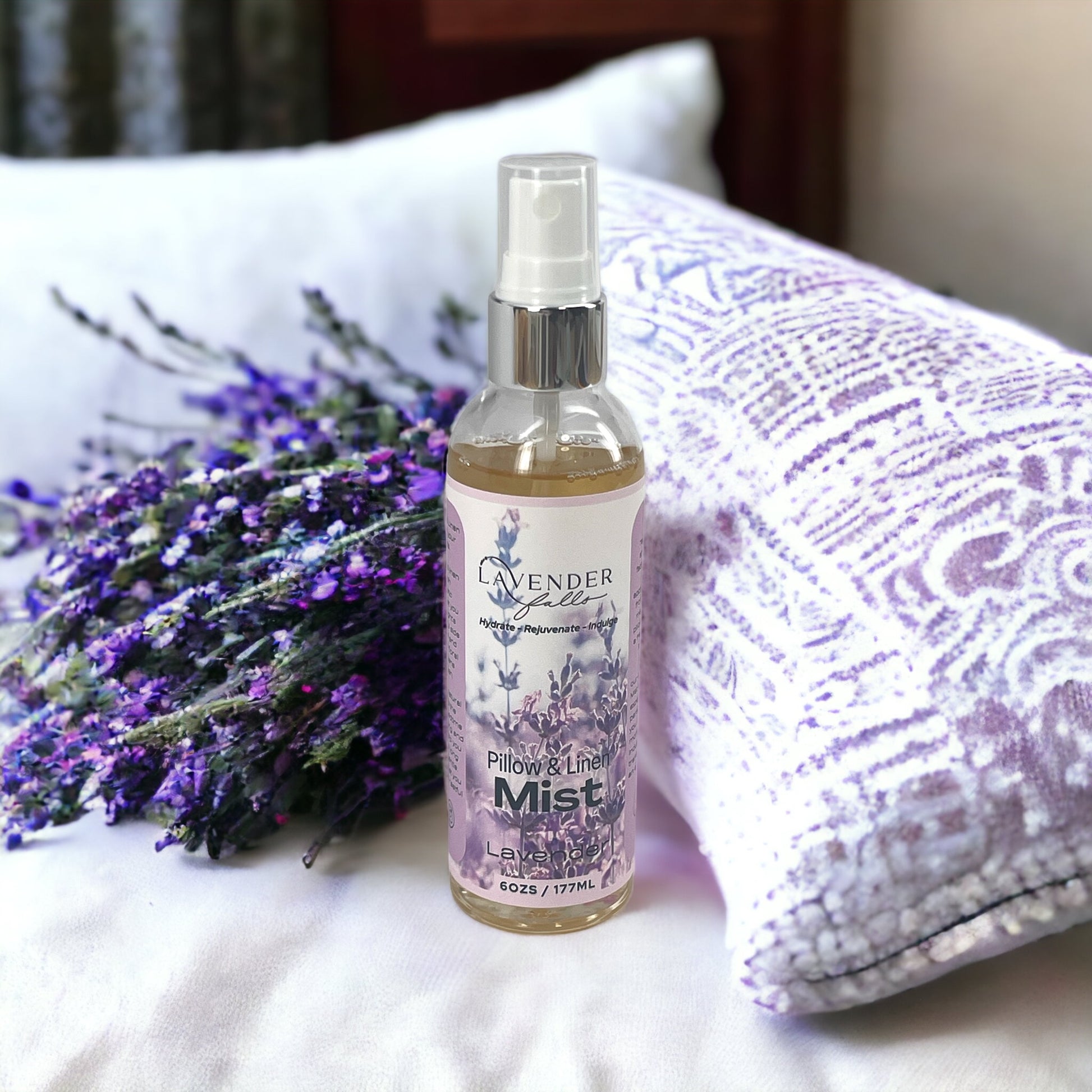 Natural Sleep Spray, Vanilla Lavender Pillow Mist, Linen Spray
